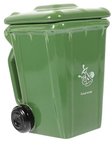 VICASKY Funny Novelty Mug Trash Bin Ceramic Cups for Women Handheld Water Mug Aesthetic Household Tea Cup for Daily Use