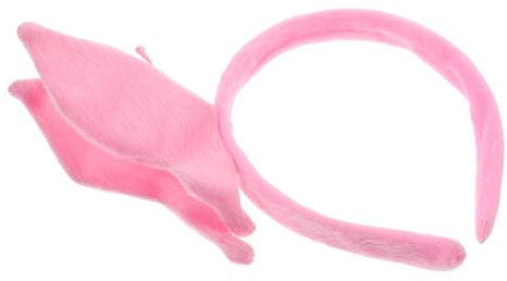 Gatuida Schmetterling Stirnband Damen Party Haarband Fasching Karneval Kostüm Accessoire Rosa für Mädchen und Frauen