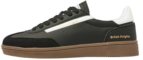 British Knights Revival, Women's Sneakers, Black White Crepe Dark, EU 40 - UK 6