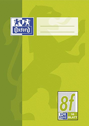 Oxford 100050370 Heft A5 / 16 Blatt Lineatur 8f