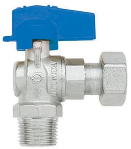 Kugelhahn Winkel M/Überwurfmutter F 1/2 x 1/2