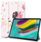 Lobwerk Étui de Protection Intelligent avec Fonction Support et Mise en Veille Automatique pour Samsung Galaxy Tab S5e SM-T720 10,5 05