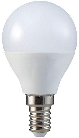 V-TAC Smarthome VT-5154 LED WiFi Smart Lamp ?4.5W ?RGB + W ?E14?Compatible with Alexa and Google Home Assistant