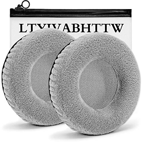 LTYIVABHTTW Ersatz-Ohrpolster, kompatibel mit DT770, DT880, DT990, DT 770 PRO, DT 880 PRO, DT 990 PRO Kopfhörer (Silber)