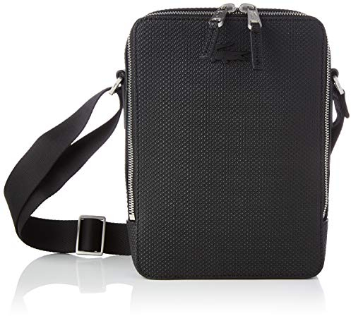 Lacoste Herren NH3271CE Sac Porté Épaule, Noir, Einheitsgröße