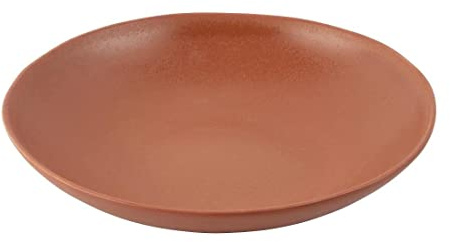 Olympia FC717 Build-A-Bowl Flache Schalen, Rostrot, 25cm, 4 Stück