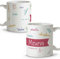 LolaPix Regalo para Profesora. Tazas Profesores. Taza personalizada con Nombre. Regalos para Profesores. Taza de Cerámica. Interior de colores. PROFESORA SOBRESALIENTE.