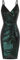 GRACE KARIN Damen Ärmellos V Ausschnitt Pailletten Trägerkleid Kleid CL1723-03_00S