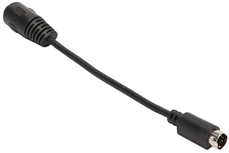5 Pin DIN Weiblich auf MIDI 6 Pin Männlich PS/2 Tastatur Adapter, PS/2 an Tastatur Kabel Adapter, Plug and Play Tastatur und Maus Adapter Kabel (15cm/5,9 Zoll)