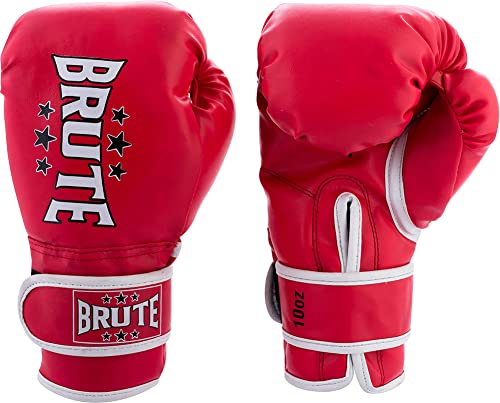 Brute Starter Boxhandschuh - Einsteigermodell - Für Kampfsport, Sparring - Boxen, Kickboxhandschuhe - 10 OZ