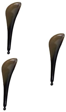 Beaupretty 3stücke Creative Beauty Massageplatte Multifunktionales Massagewerkzeug Aus Horn Für Körper Und Kopf Für Akupressur Und Schaben Farbe Zufällig