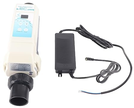 zlsadon EC20 20g H-Salzchlorinator-Cl-Generator, Schwimmbad-Elektrolyseur Für Die Wasseraufbereitung, 100-240 V, Vielseitige Wasseraufbereitung, Rostschutz
