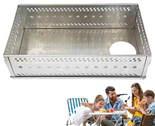 Saunasteinkorb, Rostfreier Edelstahl Holzofen Steinhalter, Tragbar Faltbar Outdoor Holzofen Sauna Steinkorb, Holzkohle Feuerkorb für Sauna