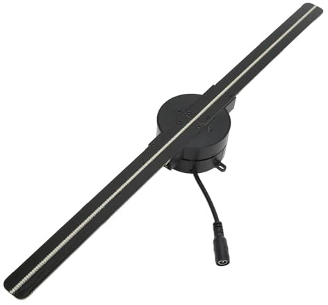 Ventilateur D'hologramme 3D 16,5 Pouces 2000 X 224 WiFi 3D avec 224 Perles Lumineuses LED, Images sans Bordure, édition Personnalisée pour la publicité en Magasin 100-240 V