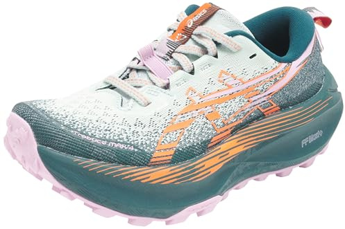 ASICS Womens Trabuco Max 4 Performance Trainers Green