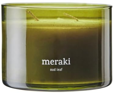 Scented candle, Oud leaf