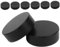 BELLIFFY 8St Hockey-Trainingszubehör Hockeyfliesen Hockey-Spielzeug Eishockey-Werkzeug Bubble-Hockey Hockey-Eishockey synthetische Eisplatten für Hockey Kniehockey Hockeyball Pu Black