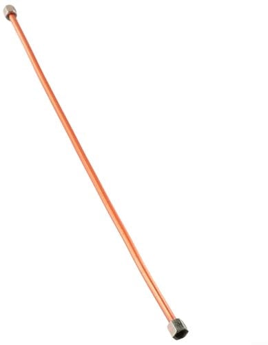 Jonikuper Air Compressor Exhaust Tube Replacement, 6mm Pipe Diameter G1/8 Thread Copper Tone Replacement, For Connect Air Compressor