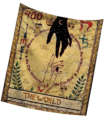 MAGICLULU Gobelin Hintergrund Tuch Gobelin Makramee-wandbehang Korb Gobelin-aufhängestange Abdeckung Wandbehänge Paisley Hängend Wandteppich Zum Aufhängen Strand Polyester (polyester)