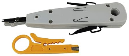 Kabelabisolierung, RJ11, RJ45, Telekommunikation, Telefon, Kabel, Stanzen, Netzwerkwerkzeug, Crimpwerkzeug, ergonomischer Griff