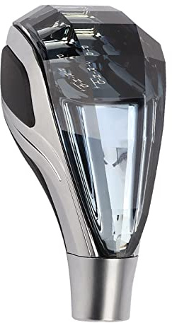 CHICIRIS LED-Kristall-Schaltknaufkopf, 7 Farben, Berührungsaktivierter Automatischer Schalter für M12 M10 M8 Auto-Schaltknauf, Hochwertige Dekoration für Einzigartigen Stil