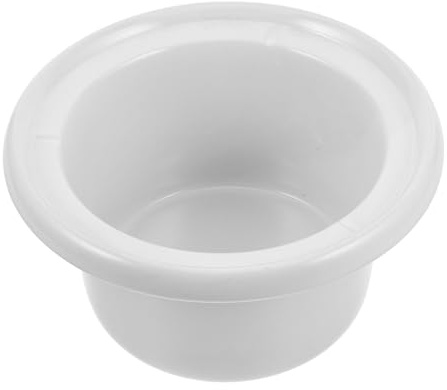 Slow Cooker Inner Pot Replacement Ceramic for Rice Cooker | White Ceramic Liner, Even Heat Distribution, Versatile Cooking, for Banquets and Restaurants Use