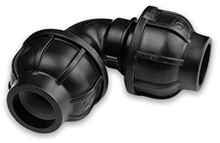 GEBO Kunststoff-Klemmverbinder Winkel 90° 40mm - 40mm, DVGW geprüft