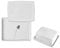 Räder - Beurrier Porcelaine Blanc, 13 x 6 x 10 cm