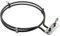 Marel Shop® - Elemento Riscaldante Resistenza per Forno Ventilato 2500 W compatibile con Electrolux Zanussi Rex 240 x 195 mm