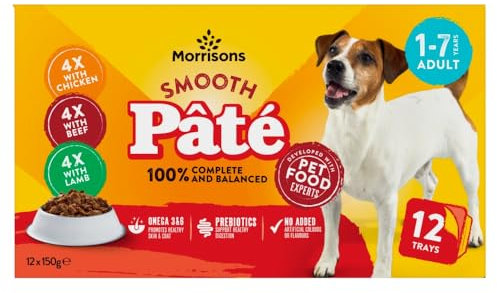 Morrisons Dog Food Pate Multi-Pack, 12 x 150g