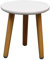 Niuxich Tabouret de fleurs moderne en bois pour pot de fleurs pour bureau, décoration intérieure et extérieure