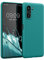 kwmobile Hülle kompatibel mit Xiaomi Mi 11i / Poco F3 Hülle - weiches TPU Silikon Case - Cover geeignet für kabelloses Laden - Petrol matt