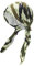 ZLYC Damen Chemo Turban Mütze Vorgebundenes Kopftuch Headwraps Leichte Hut (Camo Grün)