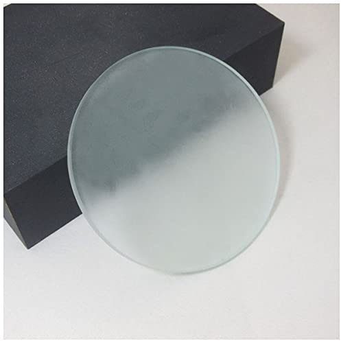 ZTBH Microscope Accessories Kit 100mm Stereo Microscope Stage, Frosted Clear Glass Plate Microscope Accessories Microscope Slides