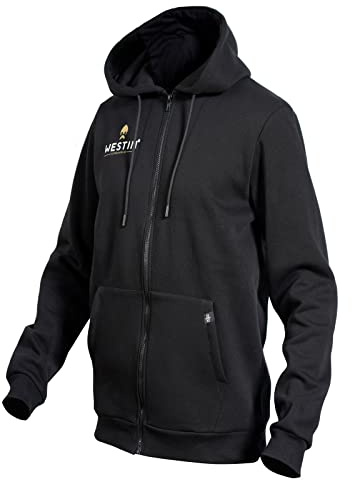 Westin Zip Hoodie Black - Angelpullover