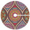 Mandalas Fliesenbaumrock 119 cm große Weihnachtsbaumdecke Matte Basisabdeckung für Urlaubsparty, Heimdekoration