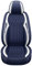 maiqiken Sitzbezug Kompatibel mit Opel Astra H G CC 2000-2024 Komplettset 5 Sitze Allwettereinsatz Autositzbezug Blau