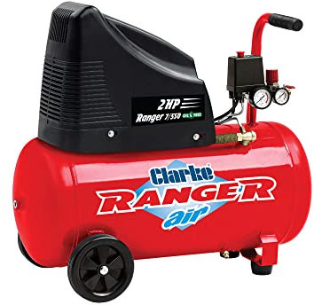 Clarke Ranger 7/550 7.8cfm 50 Litre 2HP Air Compressor (230V) - 2243035
