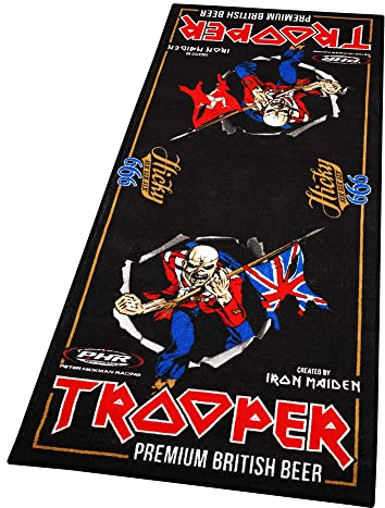 BIKETEK Tapis environnemental Moto Ltd Edition Iron Maiden Trooper Hickman Neuf