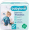 Babylove Feuchttücher und co (4er Pack, Premium Windeln Gr. 5+)