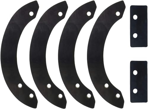 Ganivsor 06720-V10-030 Schneefräse Auger Gummi Paddel Kits für Honda HS520 HS720 Schneefräse