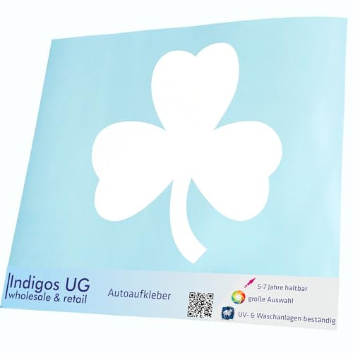 INDIGOS UG Auto Aufkleber Auto - 200x200 mm - Tow - weiß - konturgeschnittener Autoaufkleber ohne Hintergrund - Selbstklebender Sticker für Auto, Fenster, Bus oder LKW - UV-beständig & wetterfest