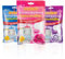 QLV Wardrobe Dehumidifier Hanging Bags - 3 Pack Scented Disposable Dehumidifier Bags for Wardrobe, Home, Bedroom, Caravan, Cupboard, Bathroom - Fast-Acting, Long-Lasting Damp & Moisture Absorber
