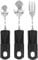 POPETPOP Curved Utensils Elderly Cutlery Set Adaptive Utensils Doodle Cutlery Gesture Spoon Disabled People Gadgets