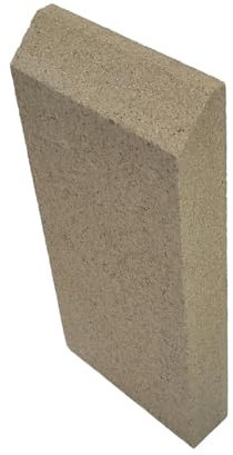 Ersatzteil WAMSLER für Kaminofen Orpheus Typ 10180/11180 (Vermiculite hinten Mitte)