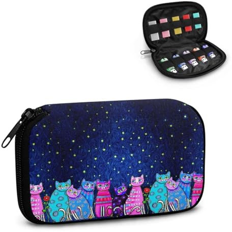 Xoenoiee Pochette USB avec 10 emplacements, compacte et légère, parfaite pour les voyages et le bureau