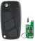 48 chip 3 pulsanti telecomando di ricambio per Fiat Ducato Punto Bravo Citroen Relay Jumper Iveco Daily Lancia Remote Fob con SIP22 Blade Key Ring