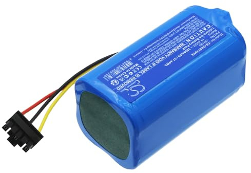 TECHTEK Batería 2600mAh Compatible con [Cecotec] Conga 7490 Immortal Genesis, Conga 7490 Ultimate, Ultimate Genesis sustituye 94120