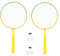 Mookie Activo Mini-Badminton-Set für Kinder ab 3 Jahren, Starter-Set für die Kleinen, mit 2 Mini-Schlägern und 2 Federbällen