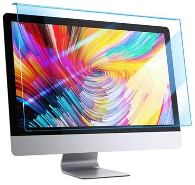OSUKI Anti Blaulichtfilter,Computer Blaulicht Blockierende Displayschutz,Anti-UV,Bildschirmfilter für Laptop Desktop PC LED Monitorfeld,Anti Blue Light Filter Protective Film(14 inch【320 * 208mm】)